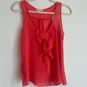 Coral Tank Top Blouse